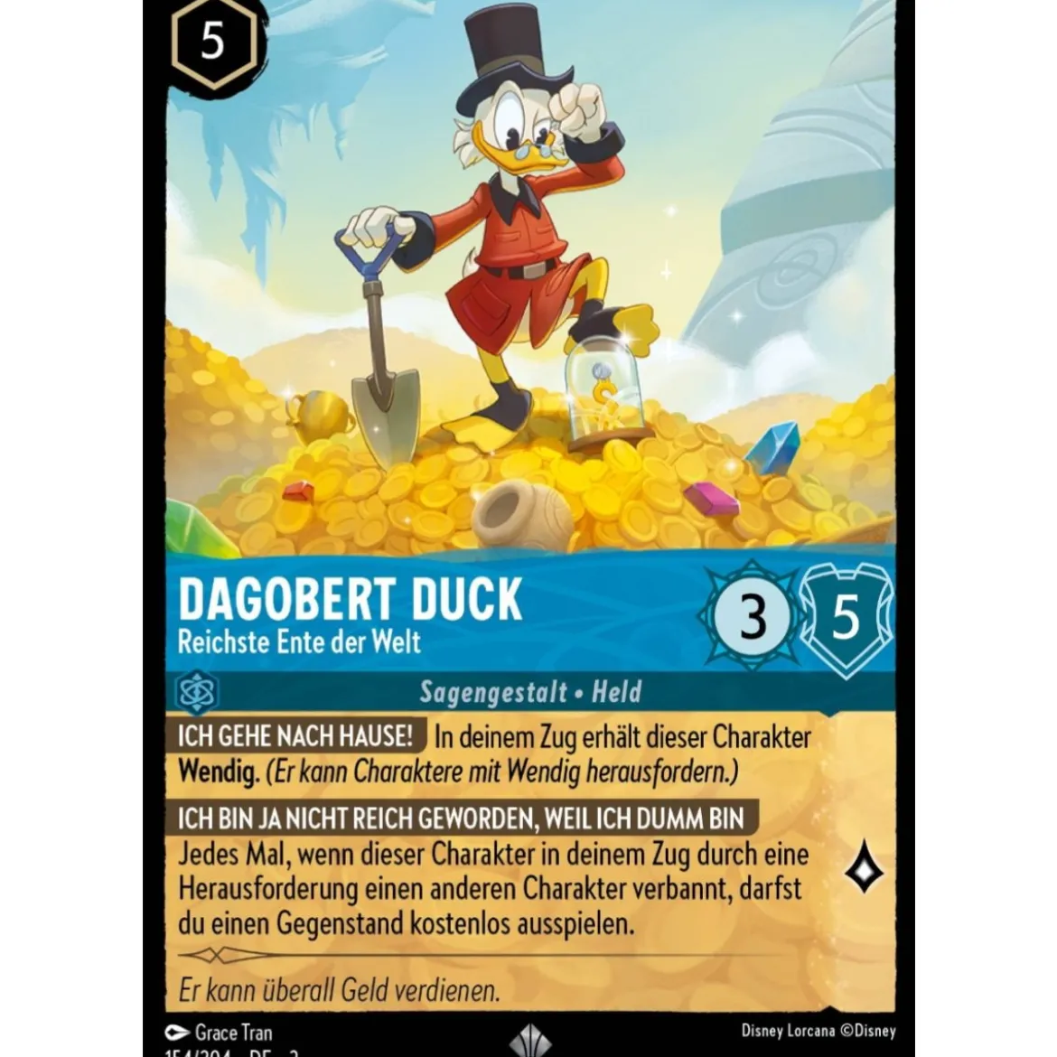 Dagobert Duck - Reichste Ente der Welt 3INK-154