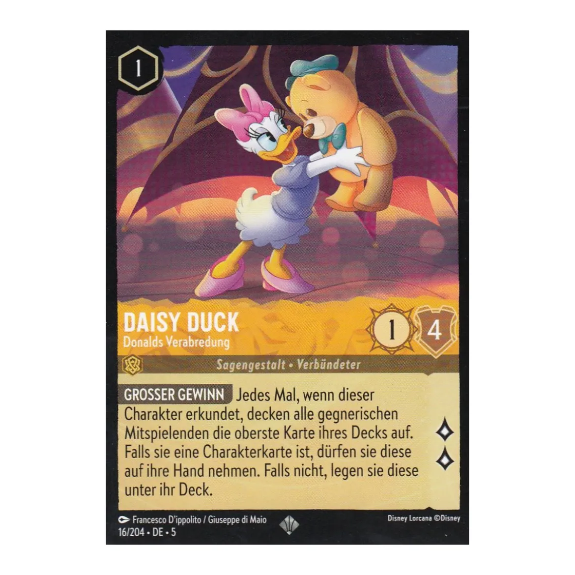 Daisy Duck - Donalds Verabredung 5SSK-016-Holo