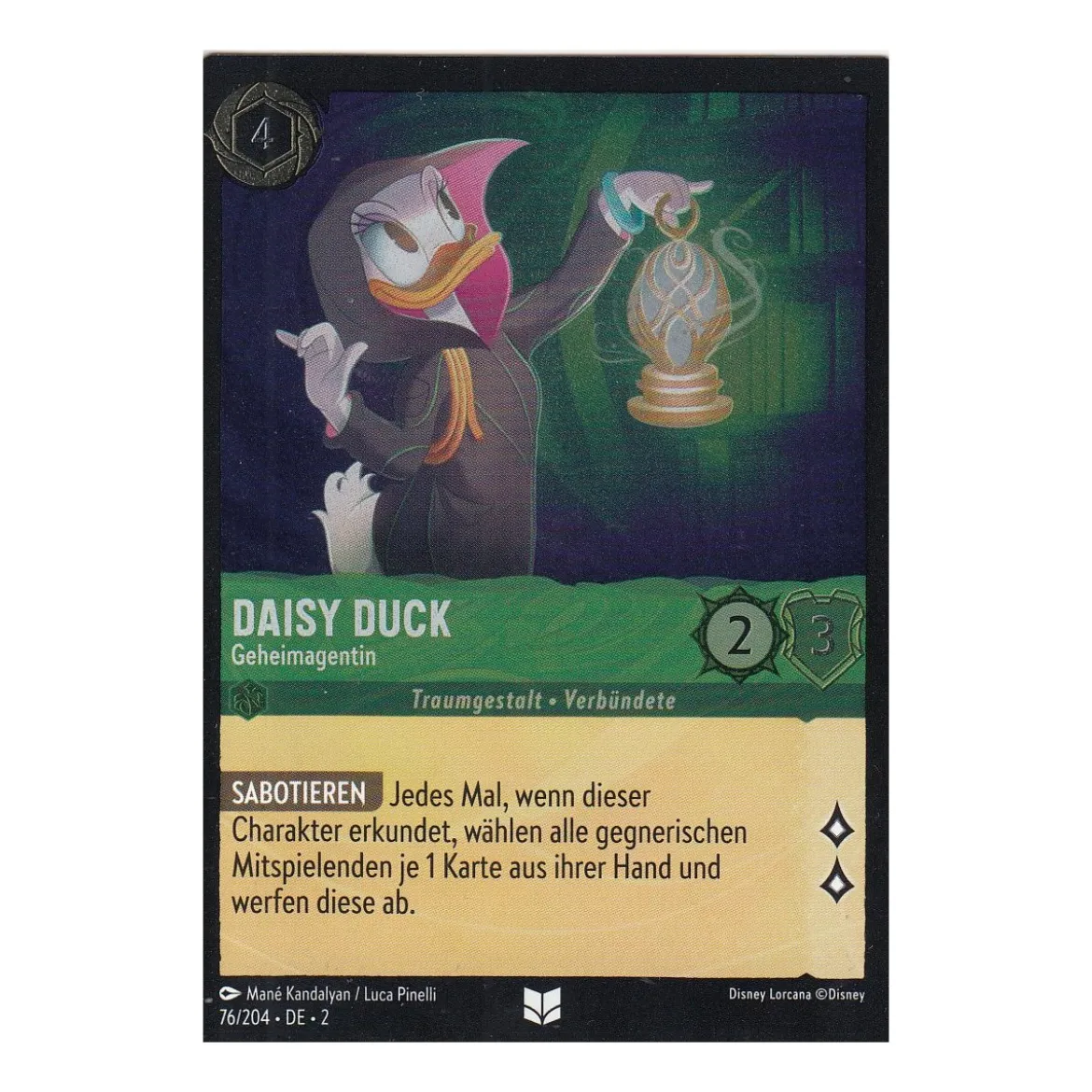 Daisy Duck - Geheimagentin Holo 076/204