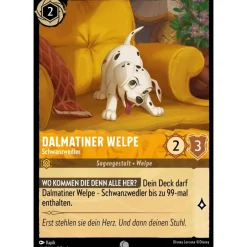Dalmatiner Welpe - Schwanzwedler 3INK-004b