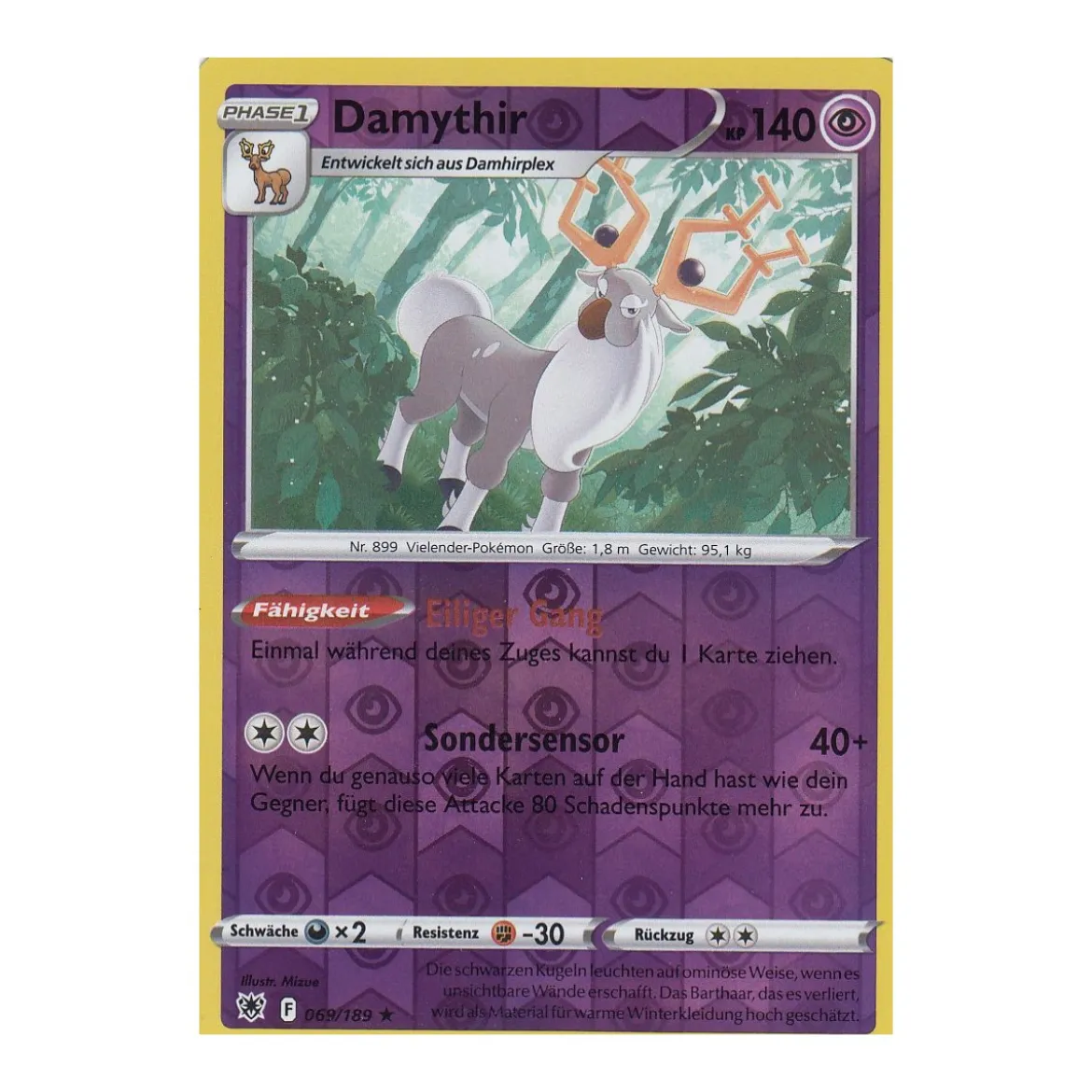 Damythir 069/189 HOLO REVERSE HOLO