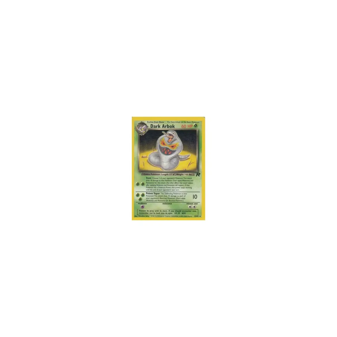 Dark Arbok 19/82