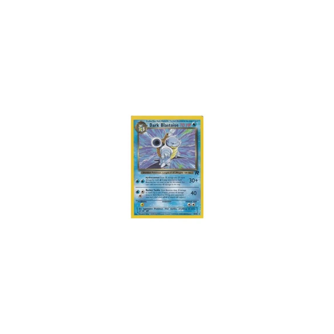 Dark Blastoise 20/82