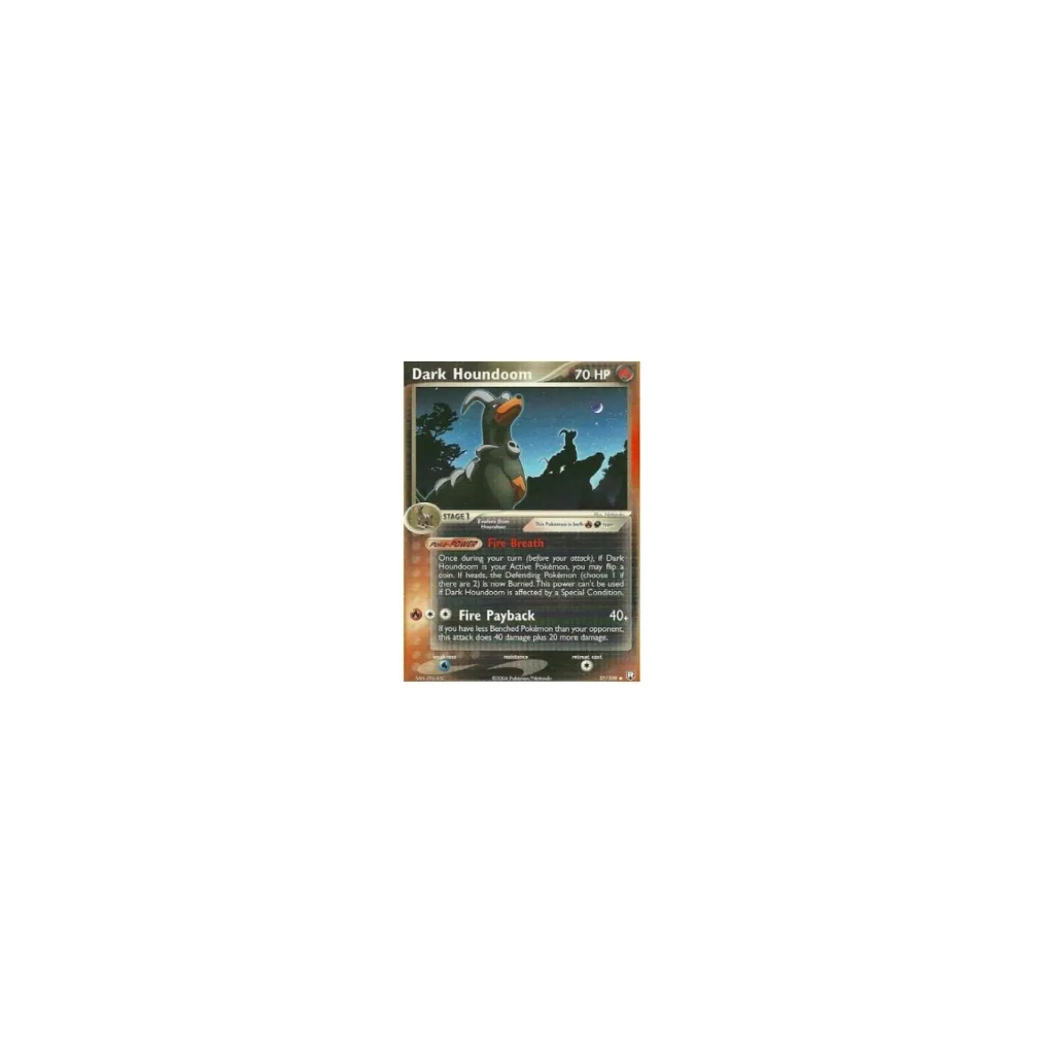 Dark Houndoom 37/109