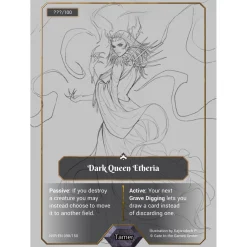 Dark Queen Etheria NVR-EN098 Box Topper Serialized #085/100 (englisch)