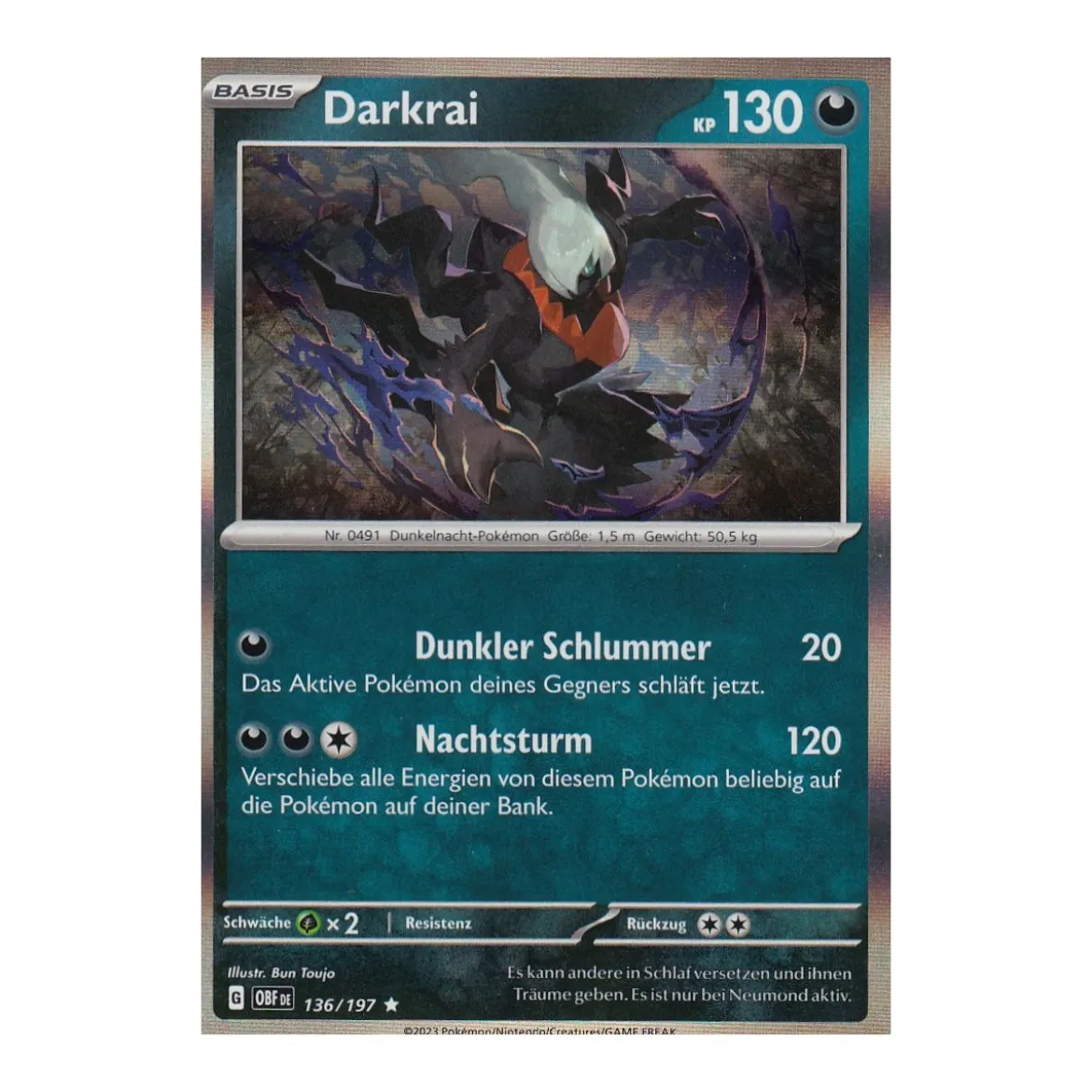 Darkrai 136/197 Holo