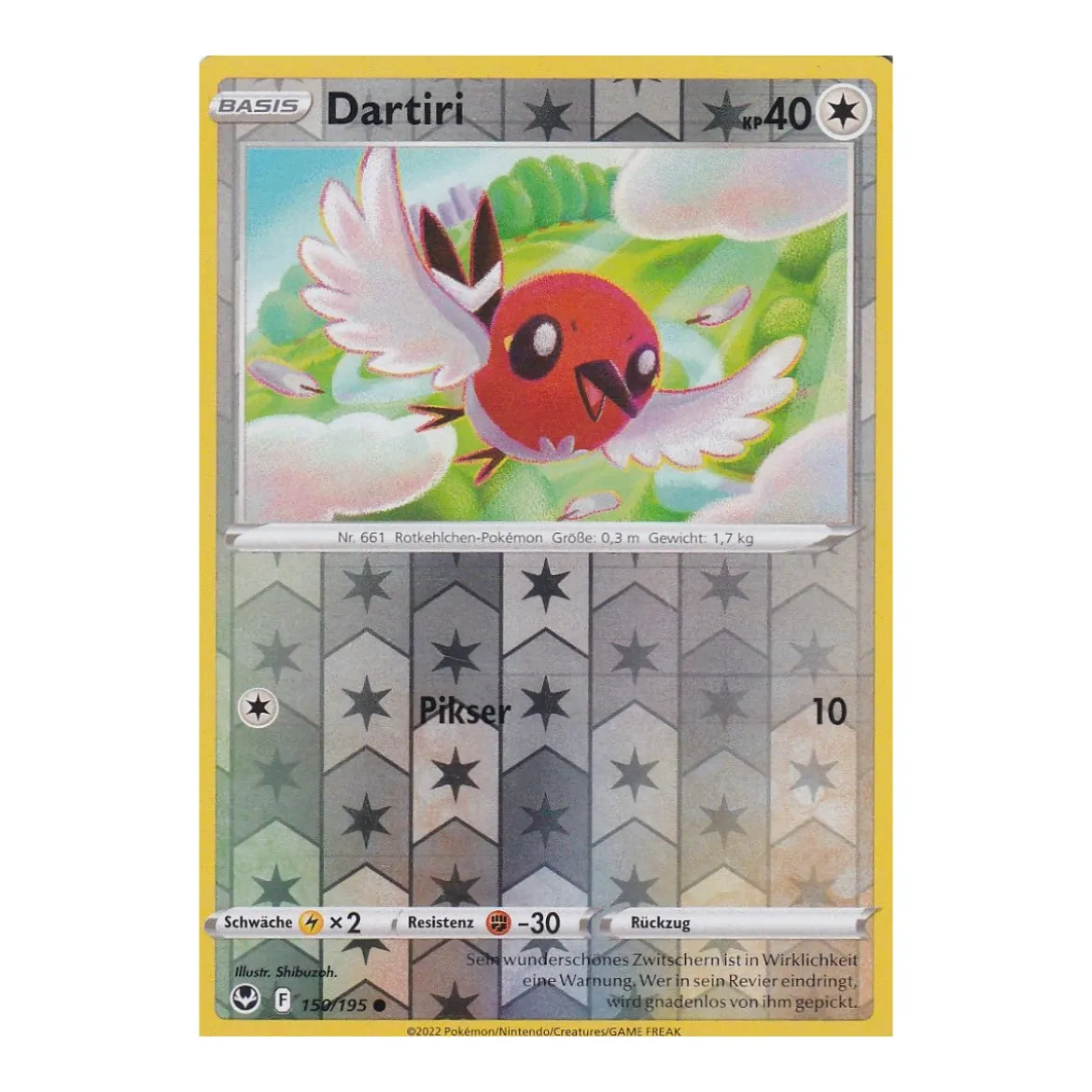 Dartiri 150/195 REVERSE HOLO