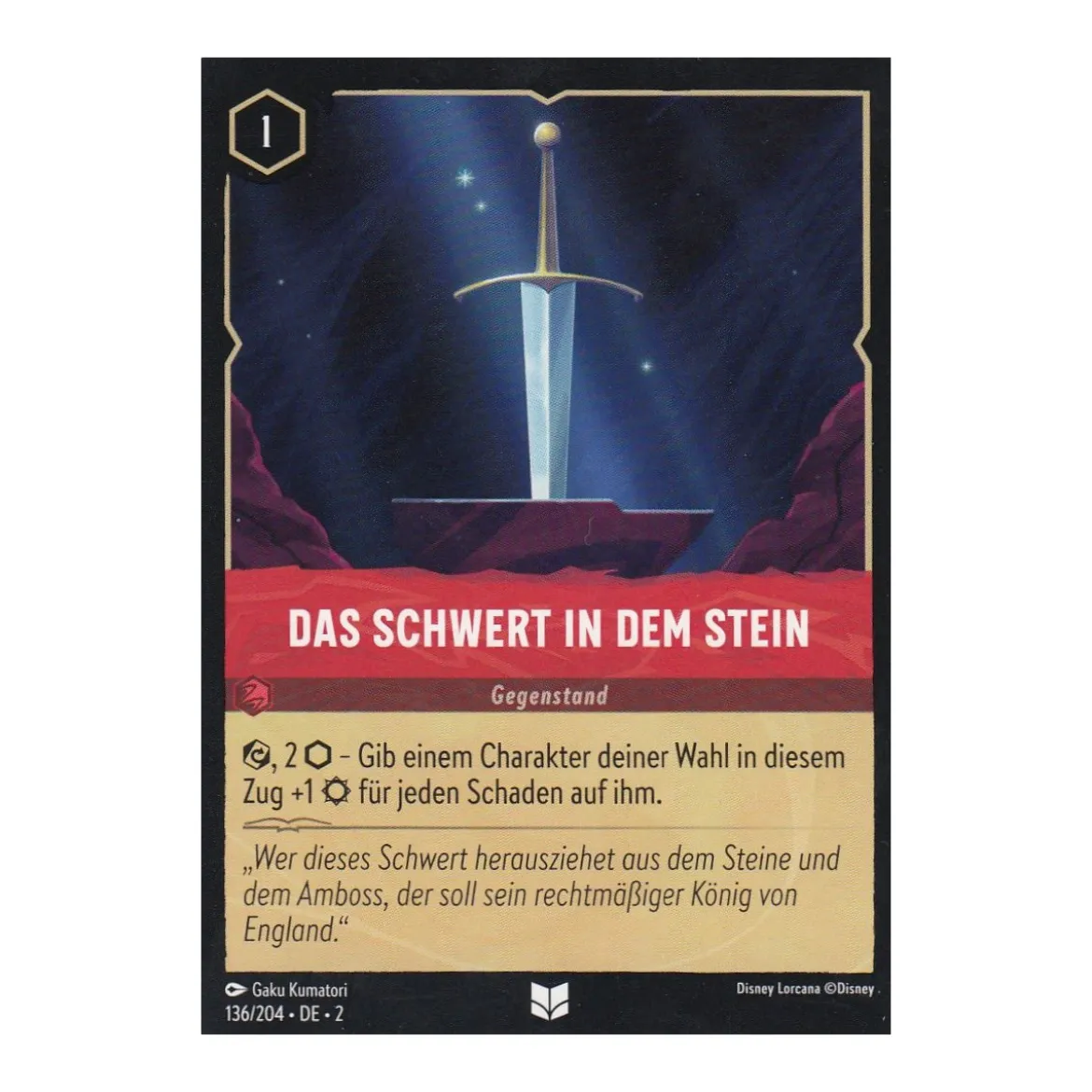 Das Schwert in dem Stein 136/204