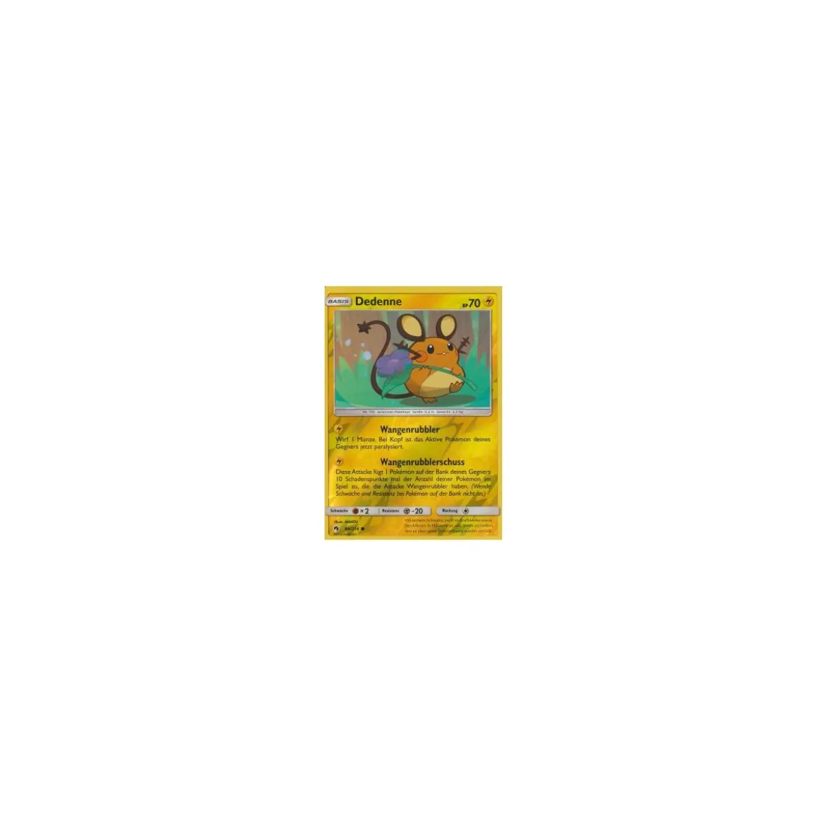 Dedenne 084/214 REVERSE HOLO