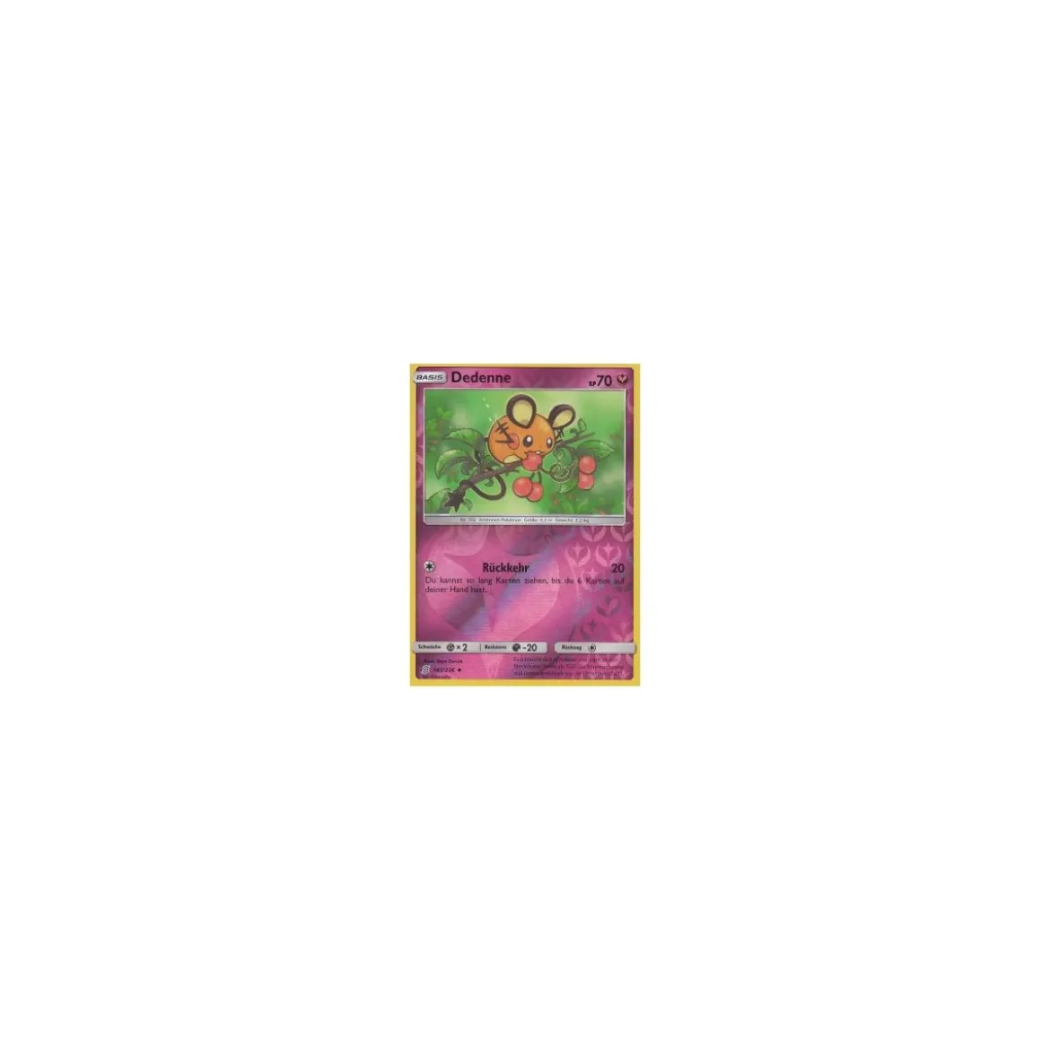 Dedenne 145/236 REVERSE HOLO