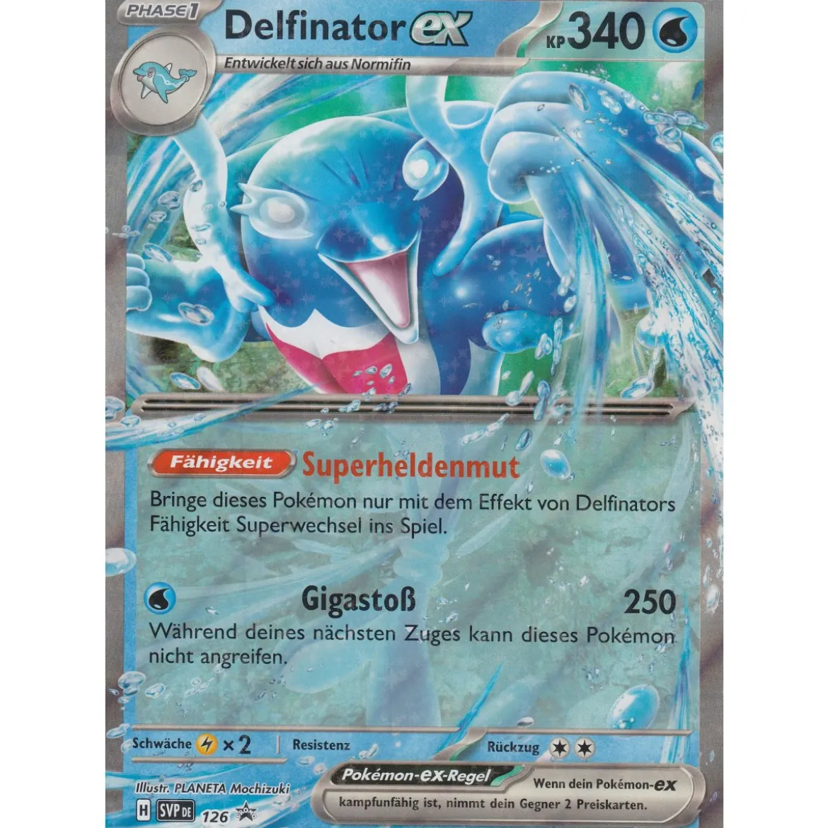Delfinator ex SVP126 PROMO XXL OVERSIZED/ÜBERGROß