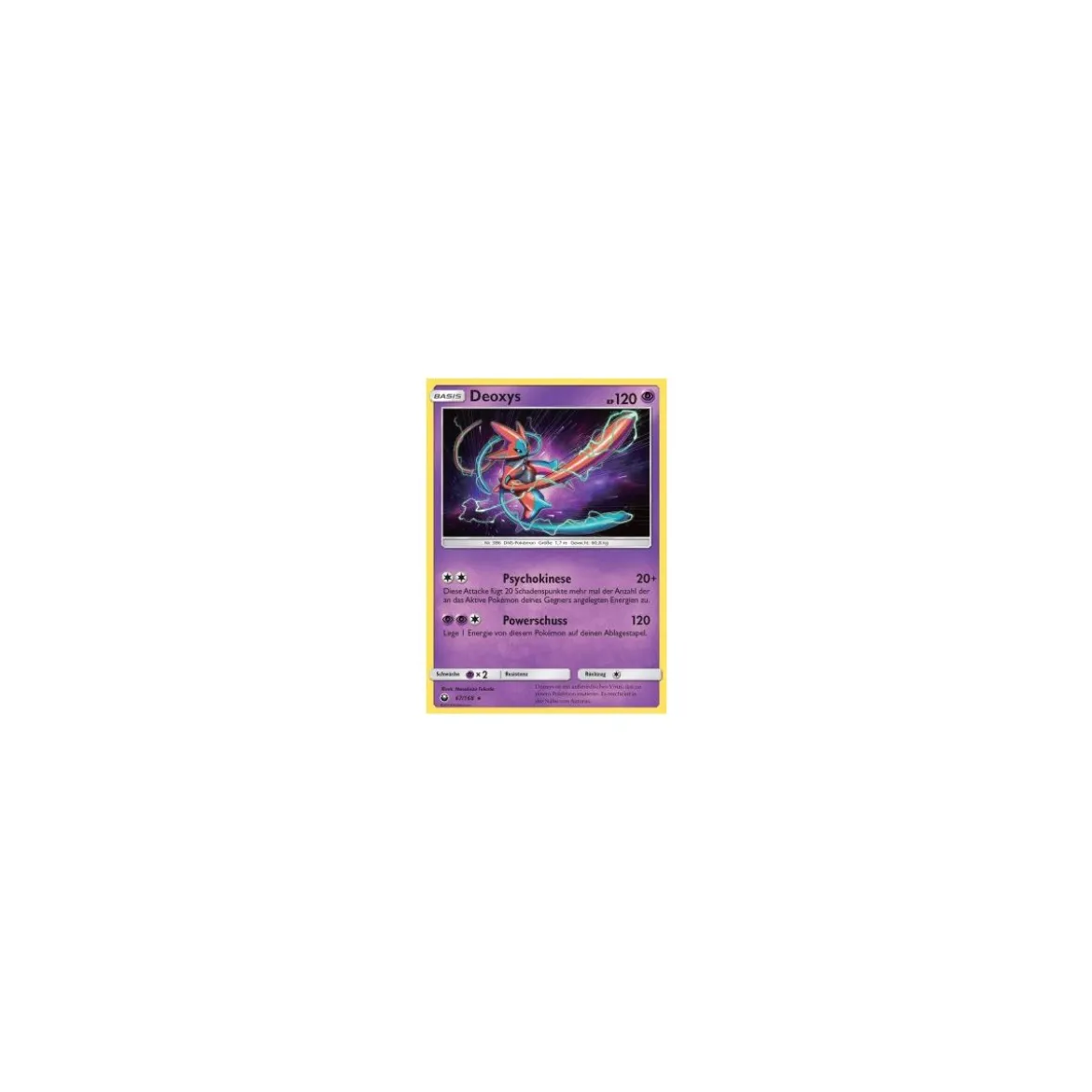 Deoxys 067/168 HOLO