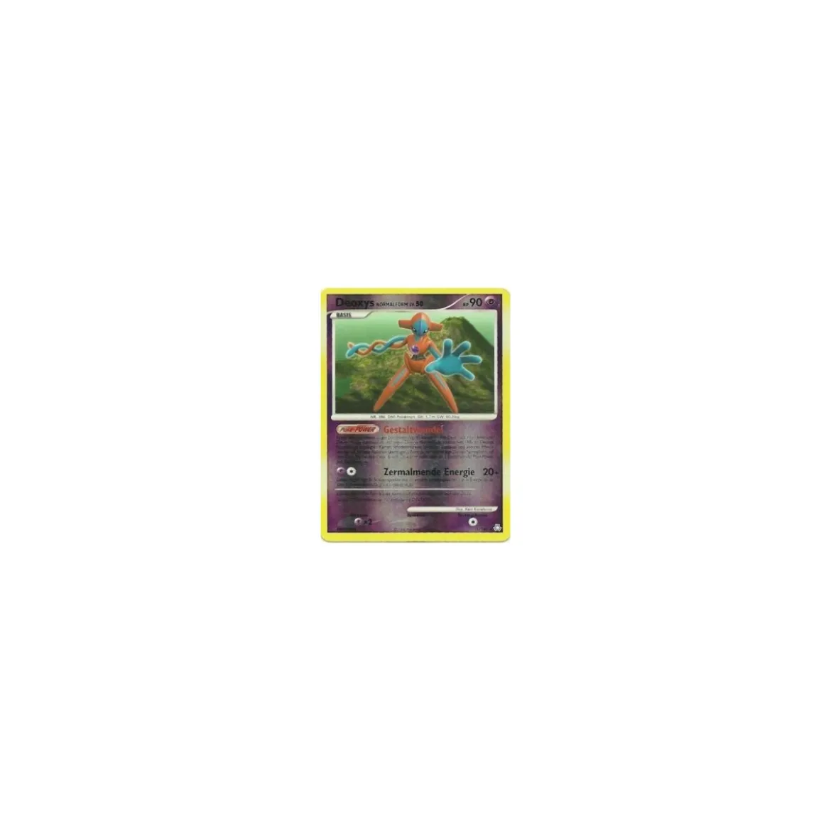 Deoxys Normalform Lv.50 001/146 Reverse Holo