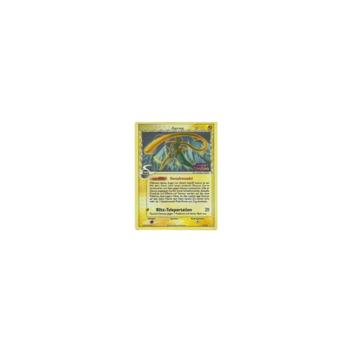 Deoxys 6/110 REVERSE HOLO