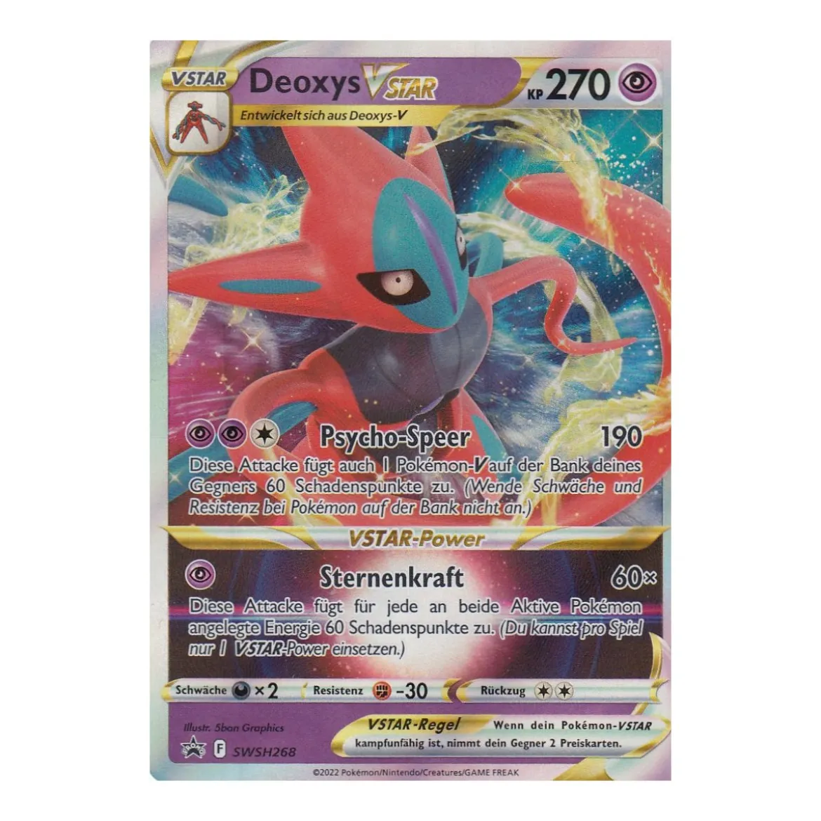Deoxys VStar SWSH268