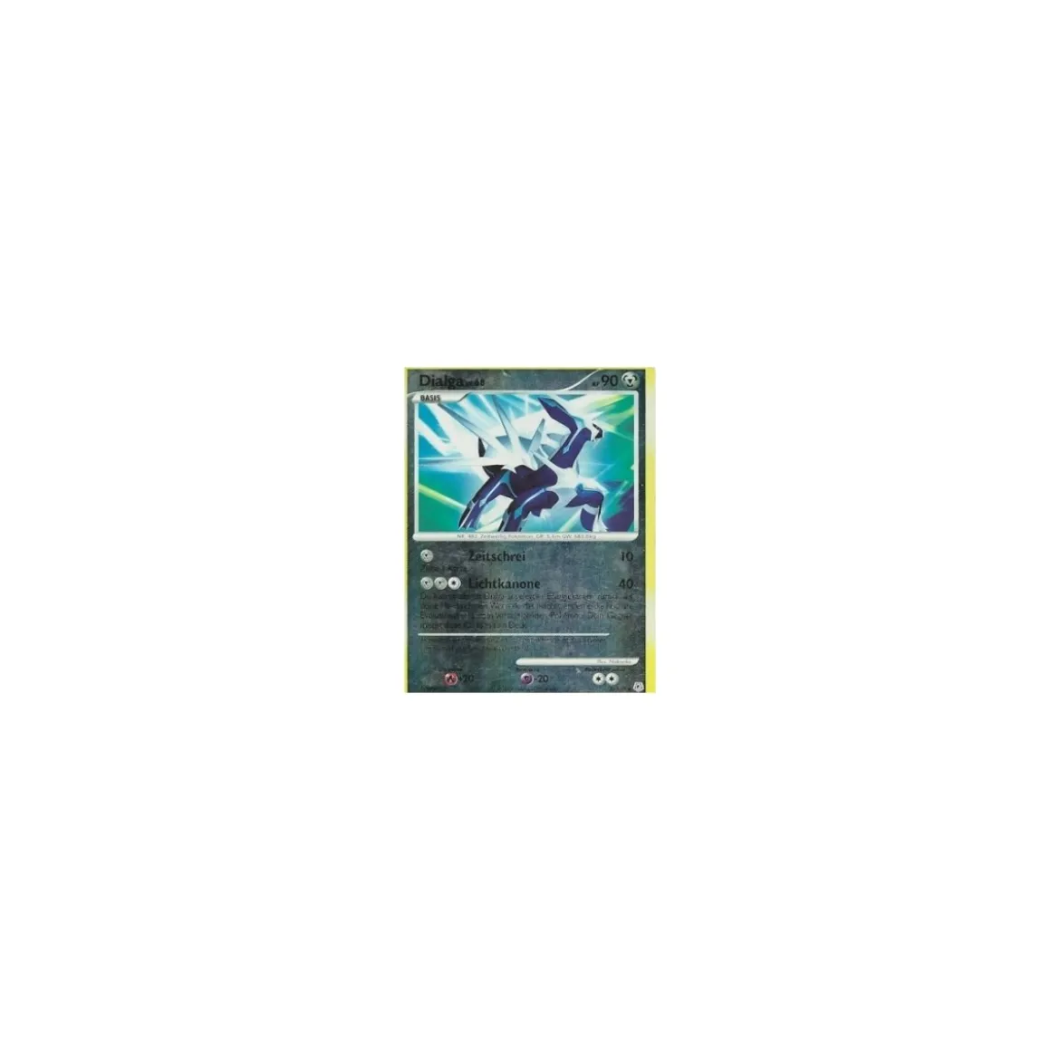 Dialga Lv.68 001/130 Reverse Holo