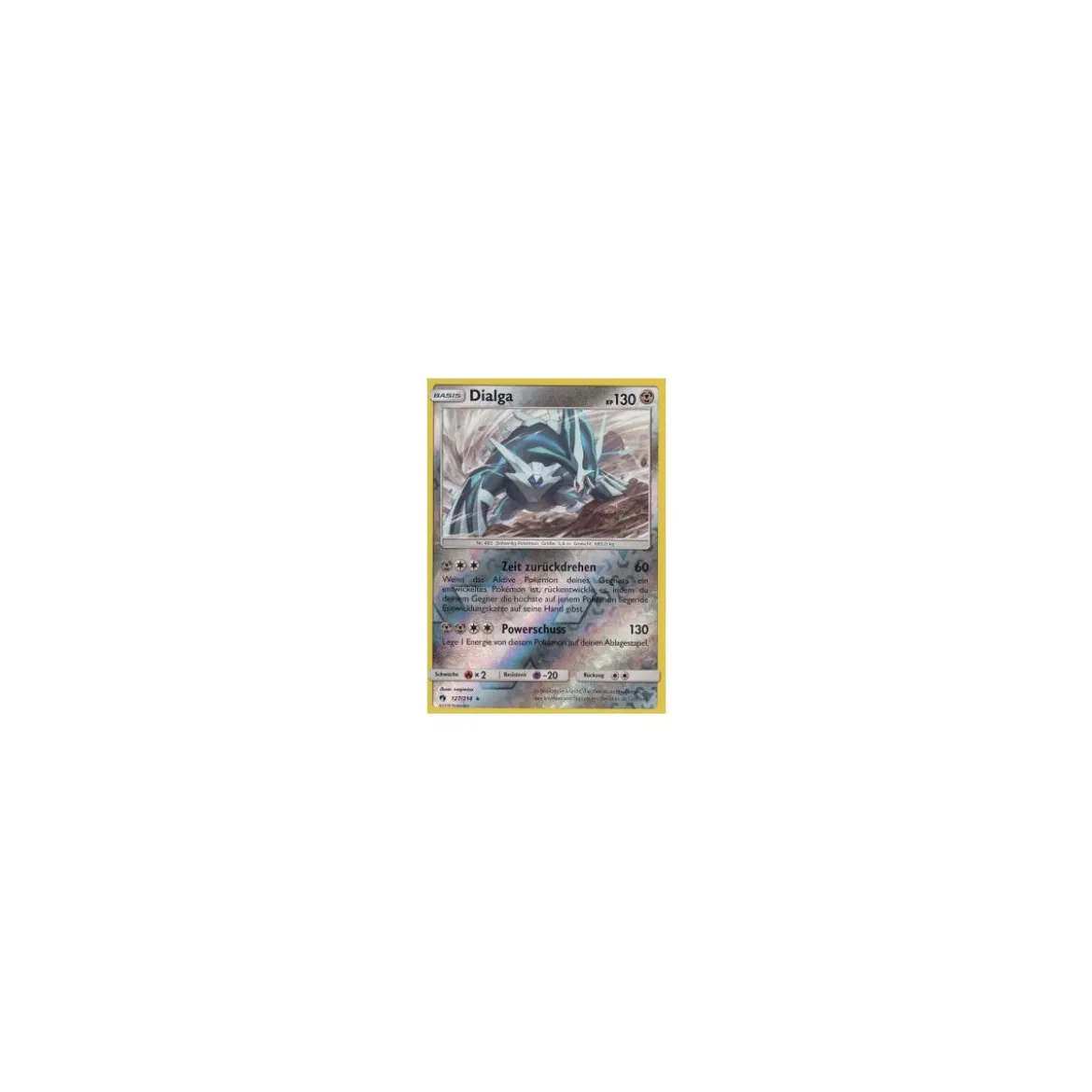 Dialga 127/214 REVERSE HOLO