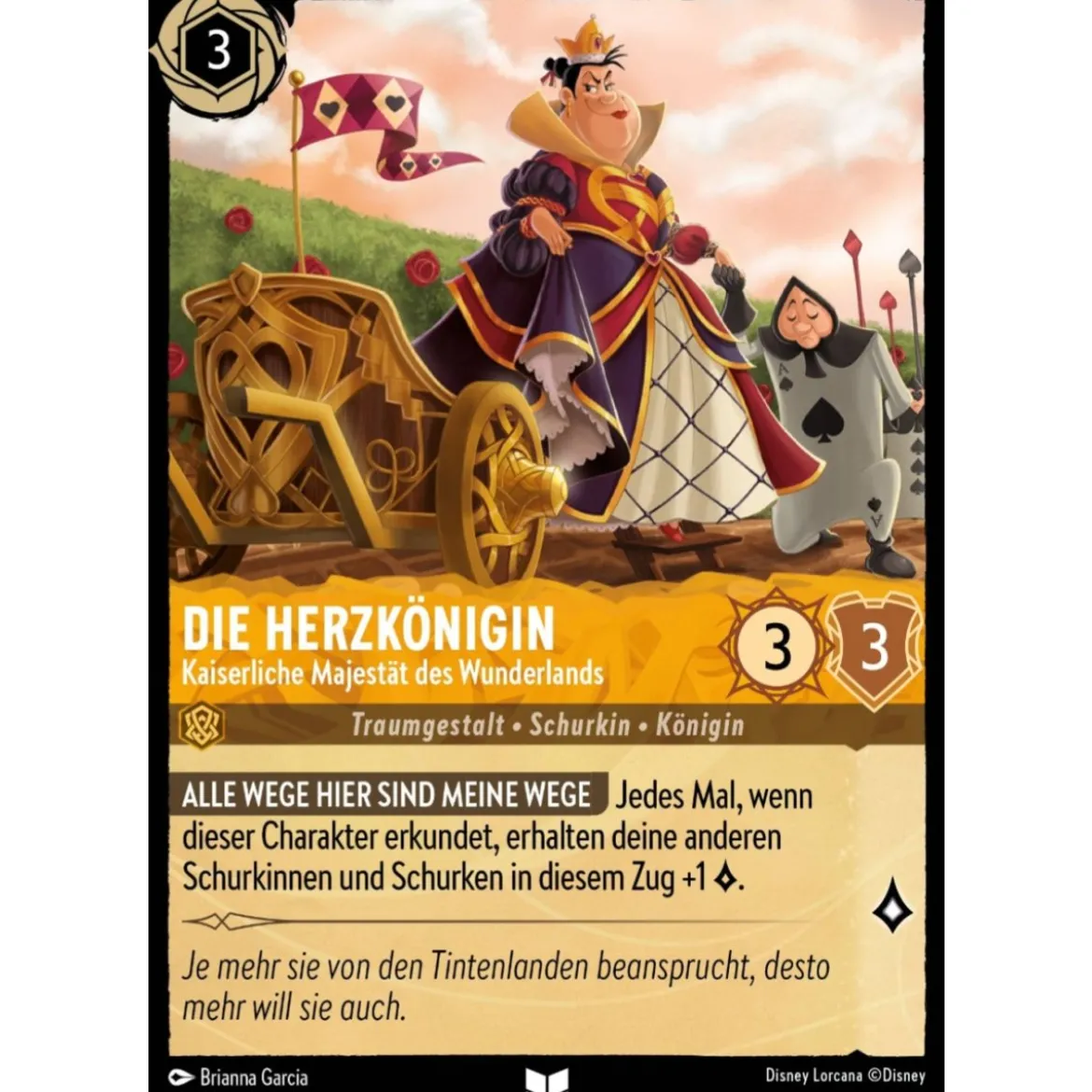 Die Herzkönigin - Kaiserliche Majestät des Wunderlands 3INK-020