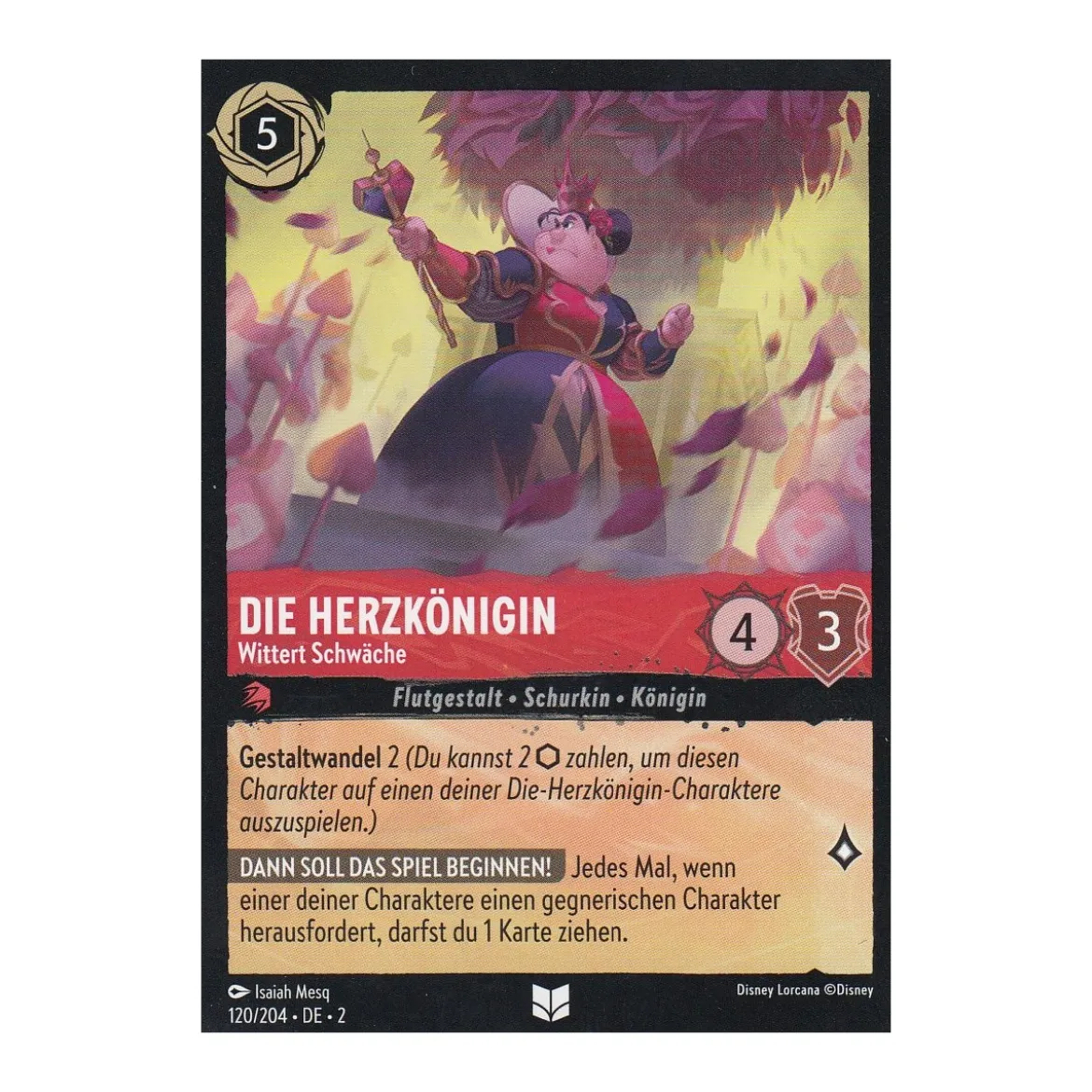 Die Herzkönigin - Wittert Schwäche 120/204