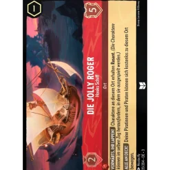 Die Jolly Roger - Hooks Schiff 3INK-135-Holo