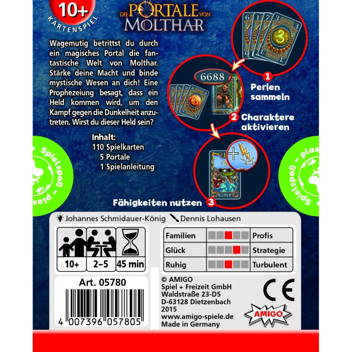 Die Portale von Molthar - Kartenspiel