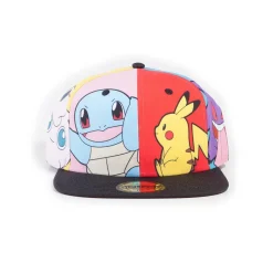 Difuzed Pokemon Snapback Cap / Mütze - Multi Pop Art