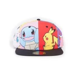 Difuzed Pokemon Snapback Cap / Mütze - Multi Pop Art