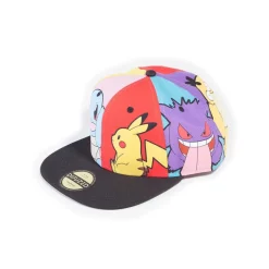 Difuzed Pokemon Snapback Cap / Mütze - Multi Pop Art