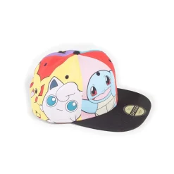 Difuzed Pokemon Snapback Cap / Mütze - Multi Pop Art