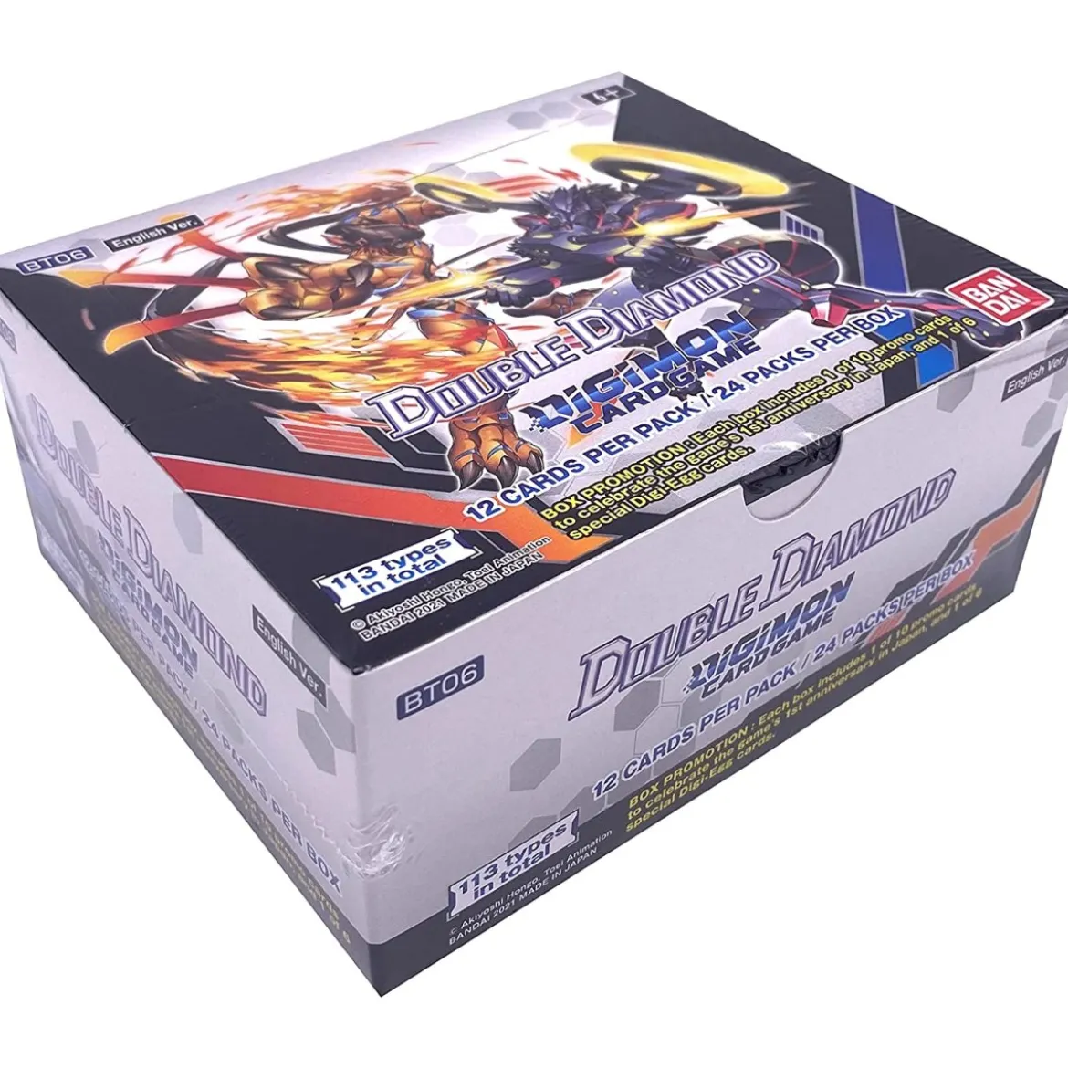 Digimon Card Game - Double Diamond Booster Display BT06 EN