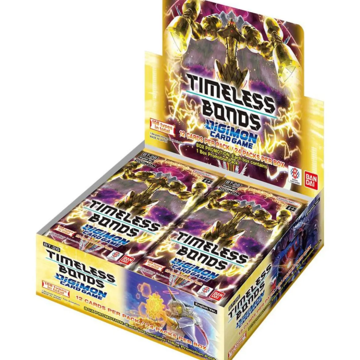 Digimon Card Game - Timeless Bonds BT-26 Booster Display (englisch)