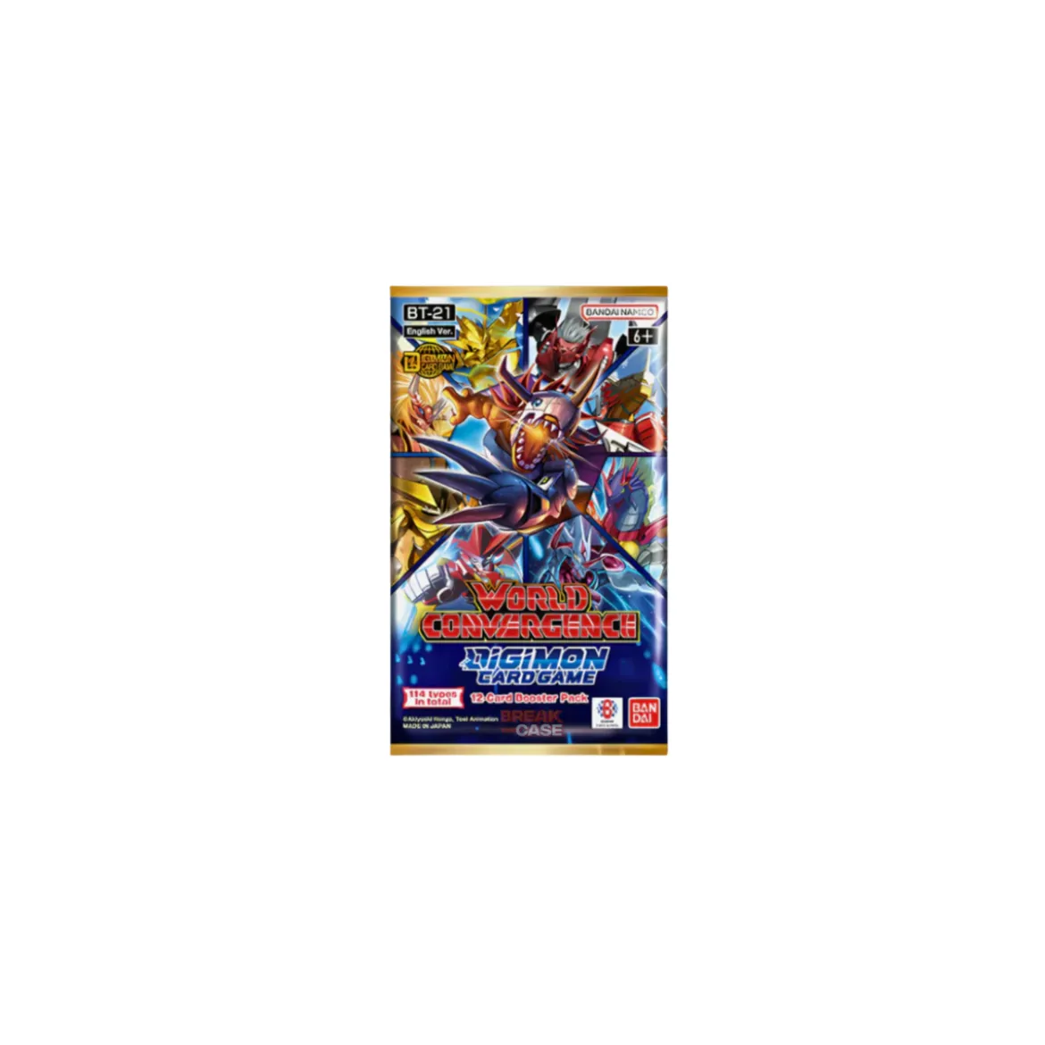Digimon Card Game - World Convergence BT21 Booster (englisch)