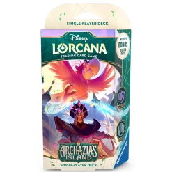 Disney Lorcana: Archazias Island - Starter Deck Amethyst and Steel (englisch)