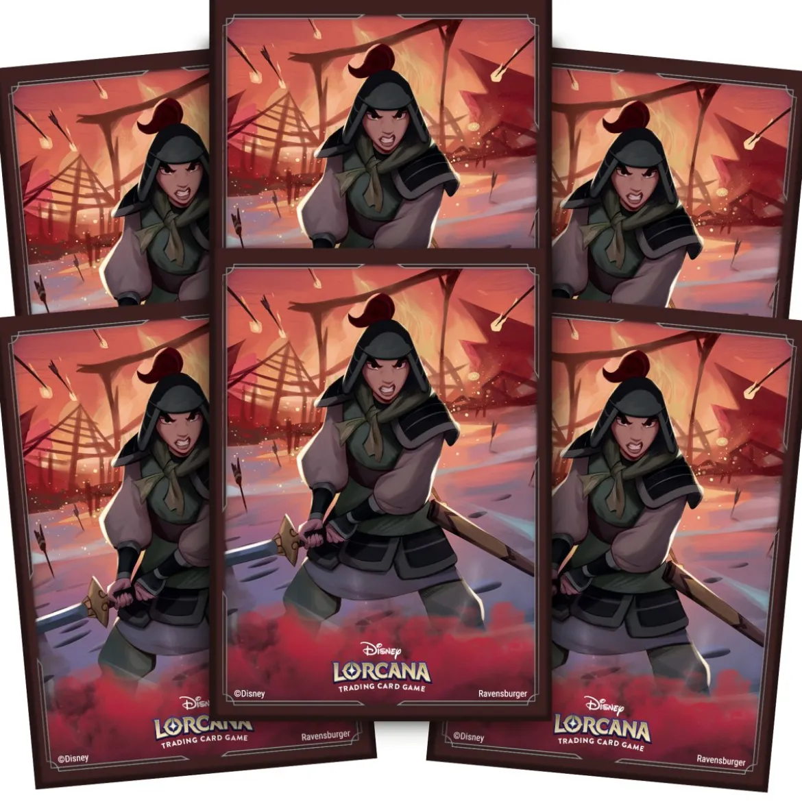 Disney Lorcana: Aufstieg der Flutgestalten - Kartenhüllen Mulan