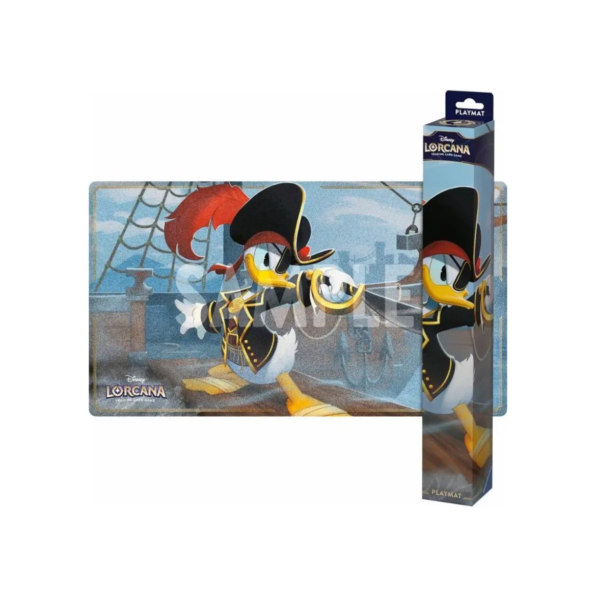 Disney Lorcana: Azurblaues Meer - Spielmatte Donald Duck