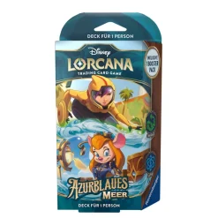 Disney Lorcana: Azurblaues Meer - Starter Deck Smaragd und Saphir (deutsch)