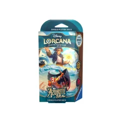 Disney Lorcana: Azurite Sea - Starter Deck Amber and Ruby (englisch)