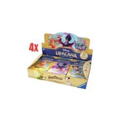Disney Lorcana: Die Tintenlande - sealed Case mit 4x Display's (deutsch)