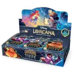 Disney Lorcana: Geflüster aus der Tiefe - Display mit 24 Booster Packs (deutsch)