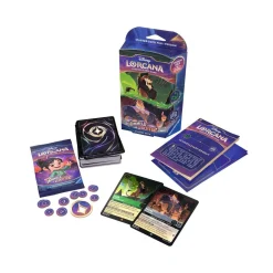 Disney Lorcana: Himmelsleuchten - Starter Deck Smaragd und Stahl (deutsch)