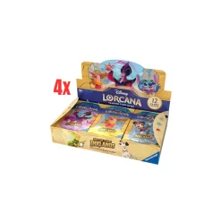 Disney Lorcana: Into the Inklands - sealed Case mit 4x Display's (englisch)