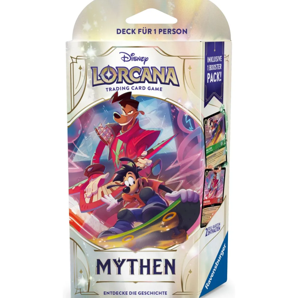 Disney Lorcana: Mythen - Starter Deck Powerline & Max Goof (deutsch)