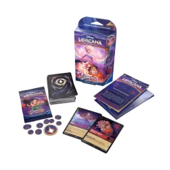 Disney Lorcana: Shimmering Skies - Starter Deck Amethyst and Ruby (englisch)