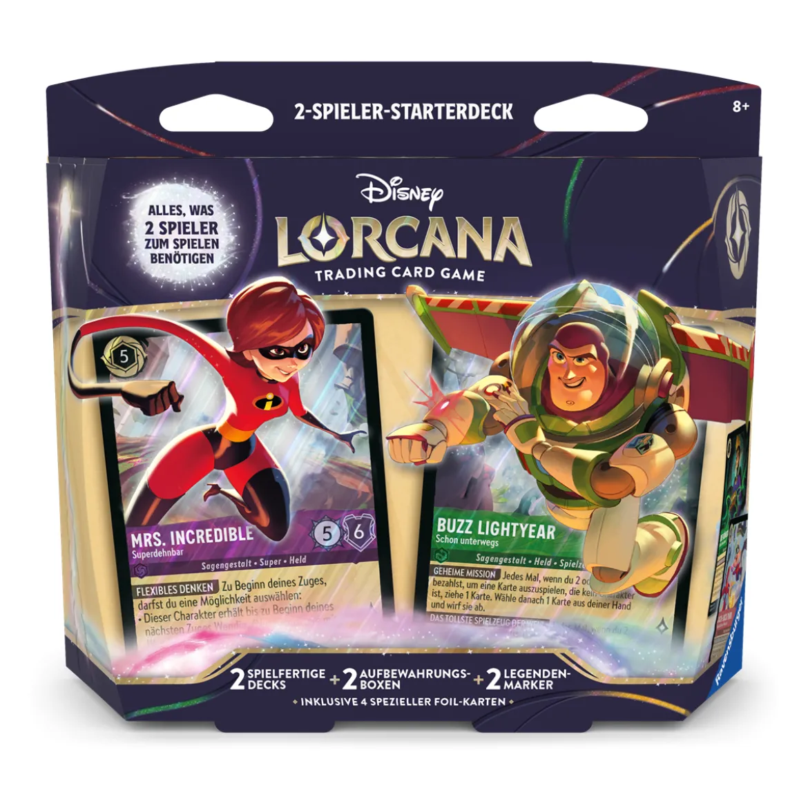 Disney Lorcana: Unbekannte Wildnis - Zwei-Spieler Starterdeck (deutsch)
