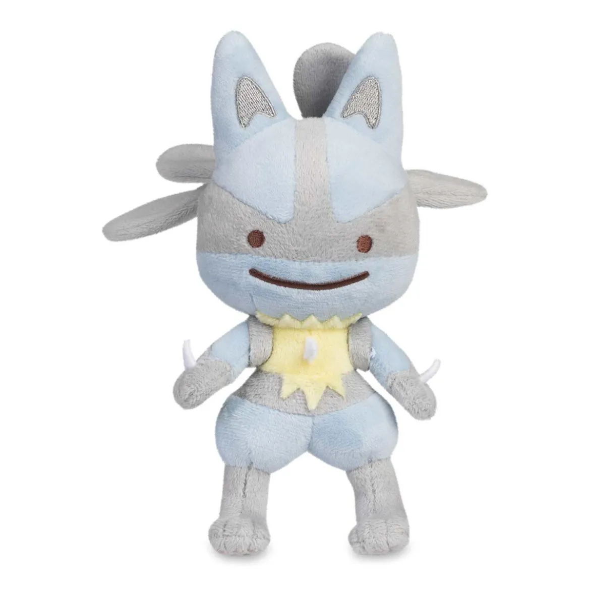 Ditto als Lucario 17cm - Pokemon Kuscheltier