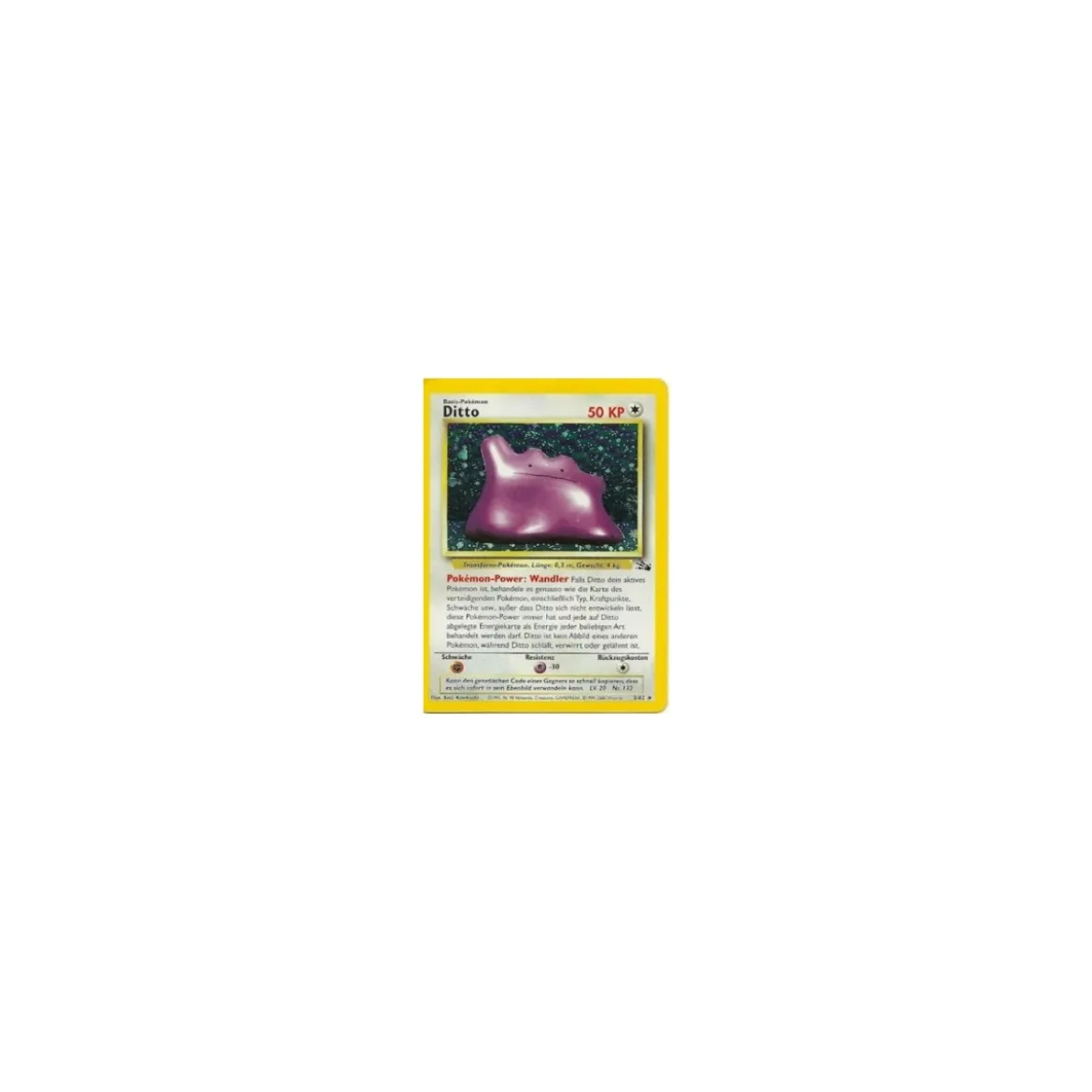 Ditto 03/62 Holo
