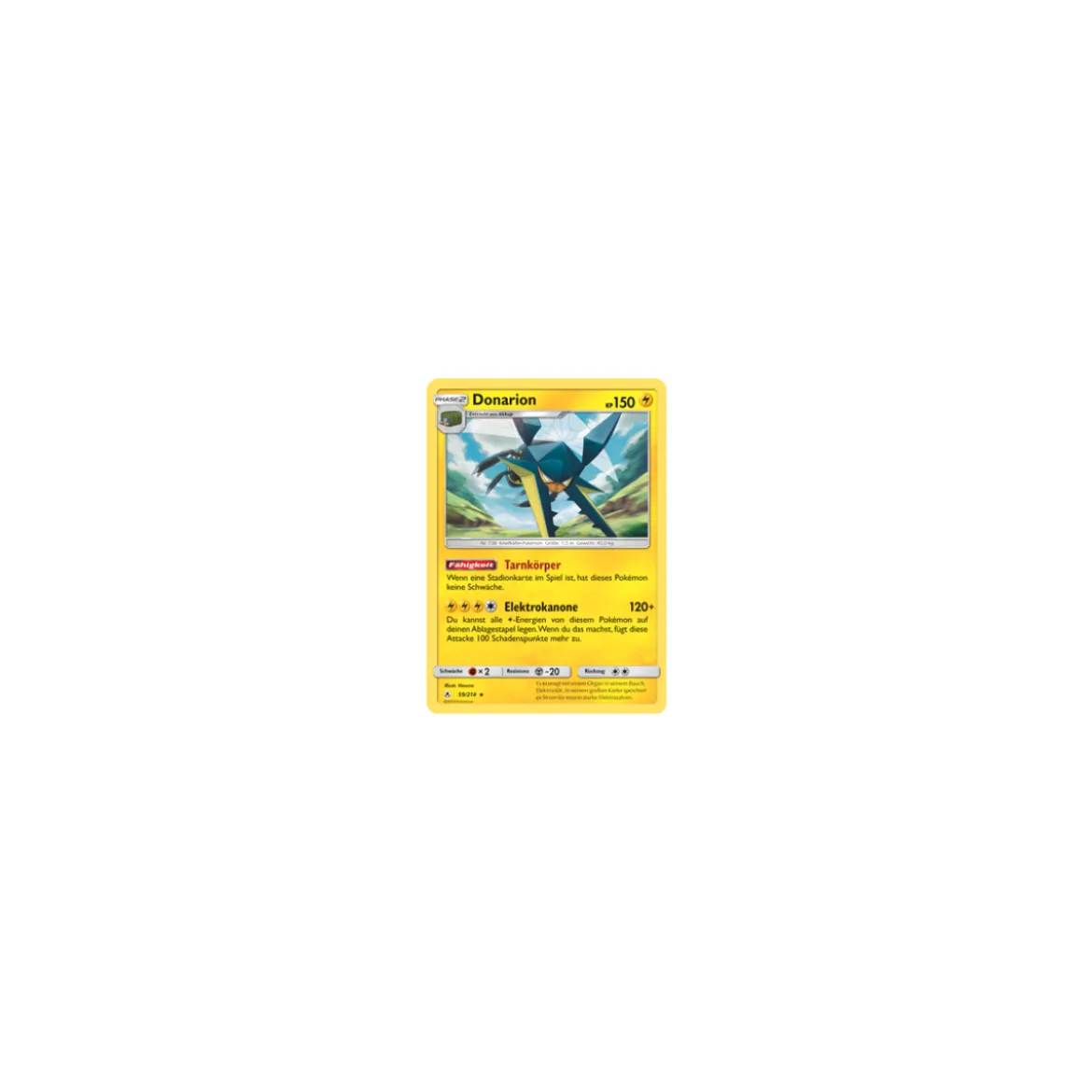 Donarion 059/214 HOLO