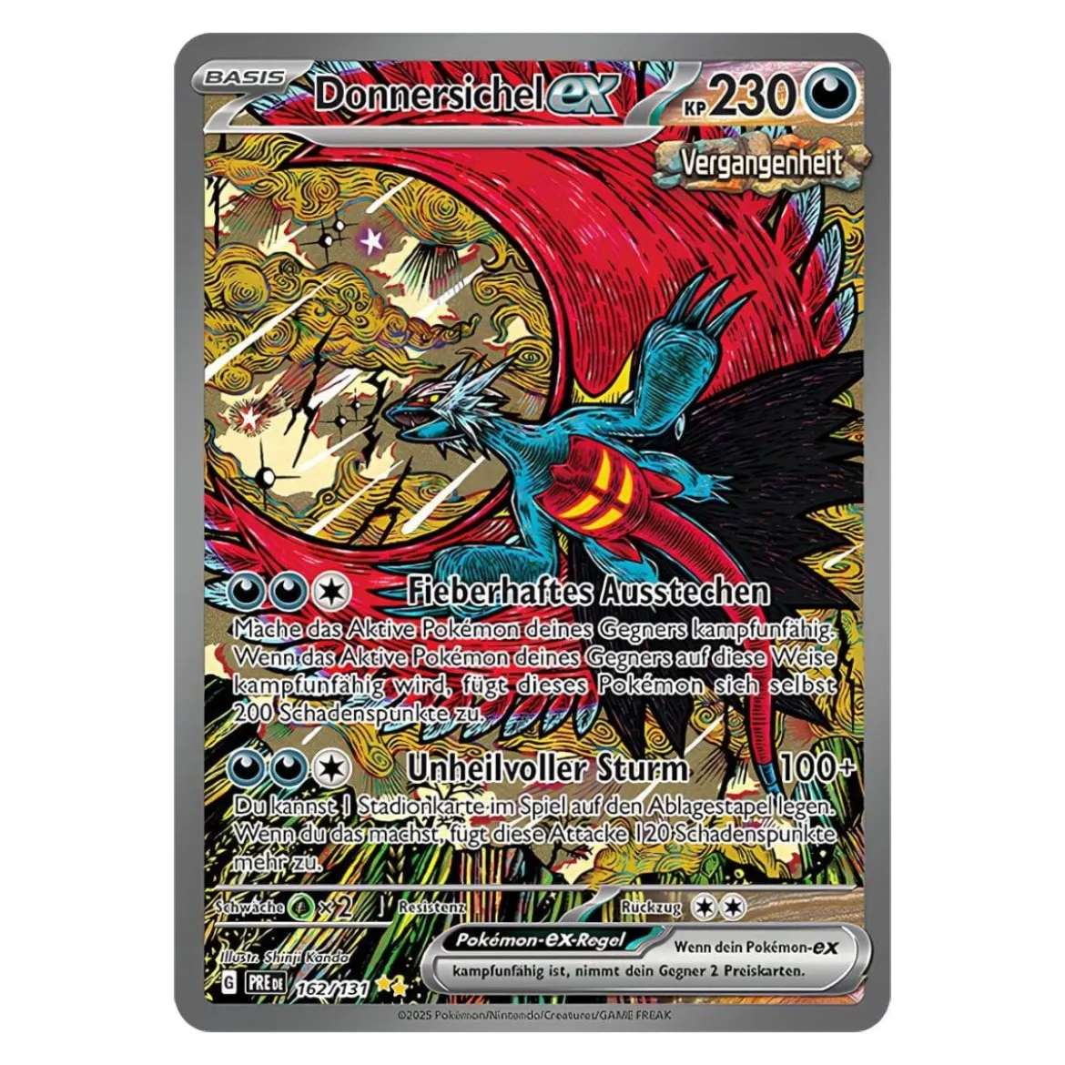 Donnersichel-ex 162/131 Special Illustration Rare