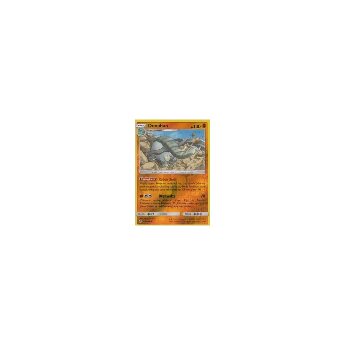 Donphan 112/214 REVERSE HOLO