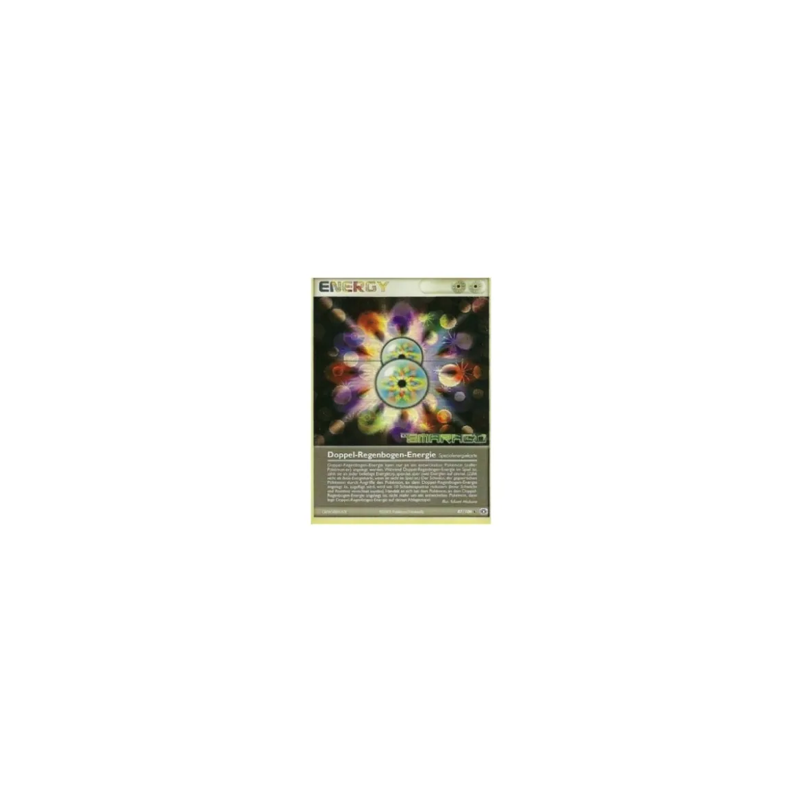 Doppel-Regenbogen-Energie REVERSE HOLO